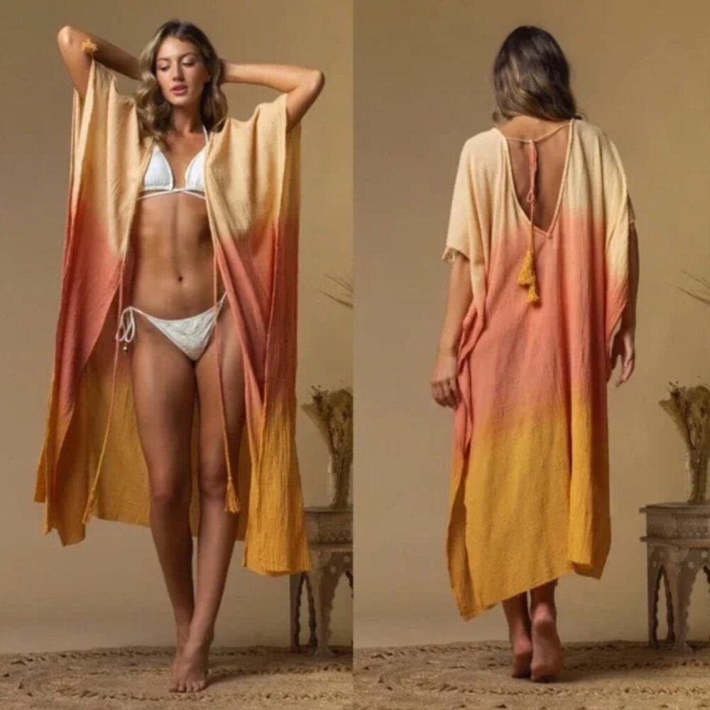 Z&L Cielo Duster Ombre Coverup